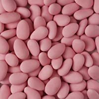 Los mejores  - DISOK - Peladillas De Chocolate Rosa (Caja De 1 Kg) - Peladillas para Detalles- recuerdos y regalos de Bodas- Bautizos